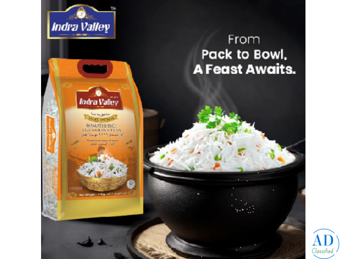 Indra Valley   Golden Pusa | Aged Extra Long Grain Basmathi Rice