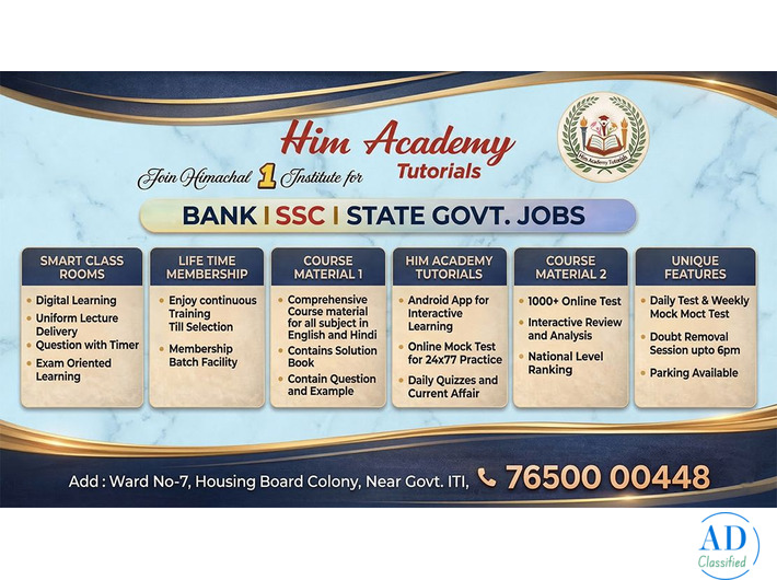 Best Coaching Institute for Government Exams in Himachal Pradesh