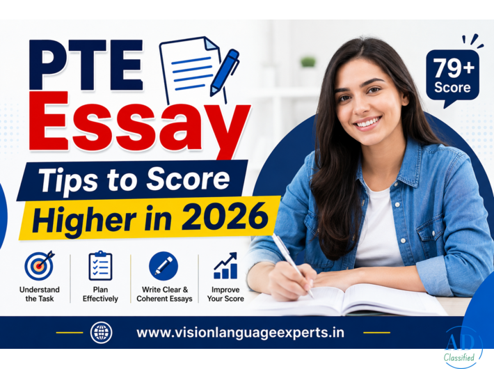 PTE Essay Preparation Made Easy with Vision Language Experts