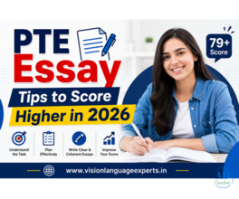 PTE Essay Preparation Made Easy with Vision Language Experts