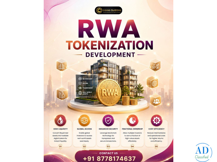 RWA Tokenization Development Company for Future-Ready Asset Innovation