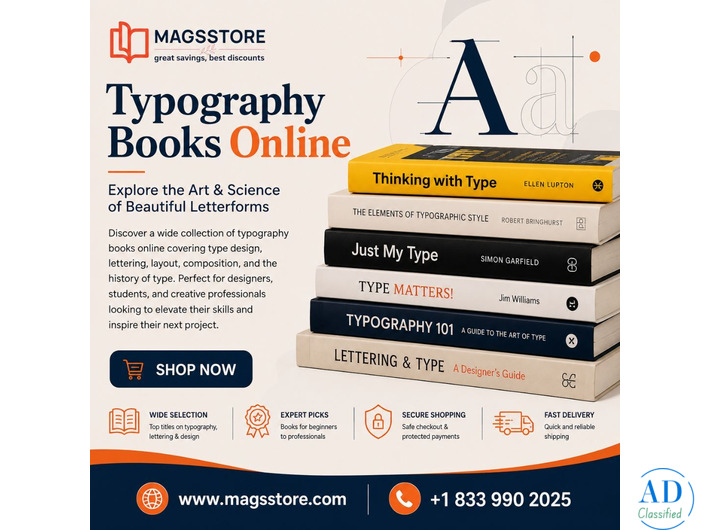 Buy Typography Books Online to Enhance Creativity and Design Expertise