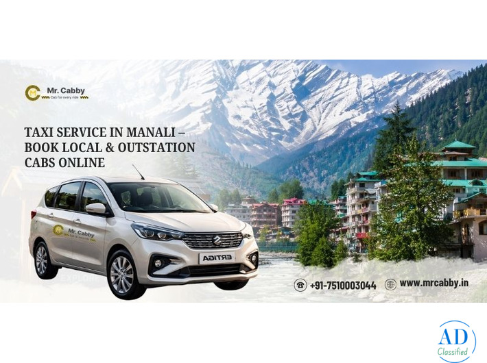 Taxi Service in Manali at Best Price