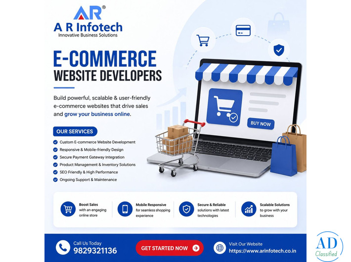 Professional E-Commerce Website Development Services