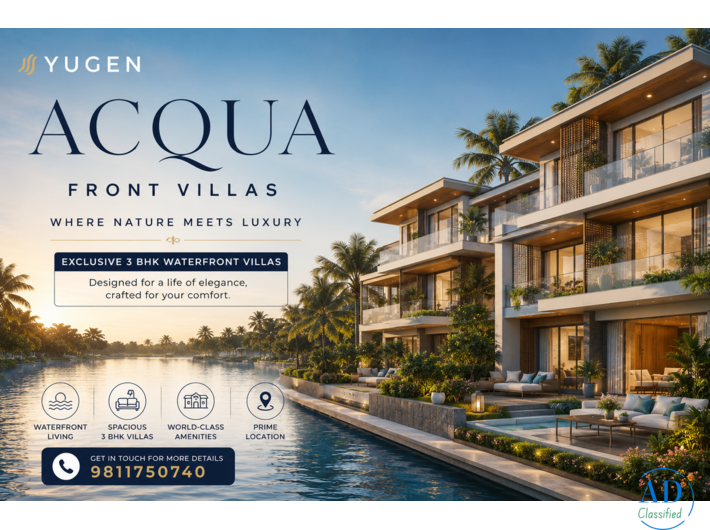 Acqua Front Villas – Elegant Homes Near Goa Beaches