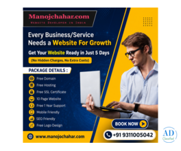 Manoj Chahar – Professional Website Designer in Delhi