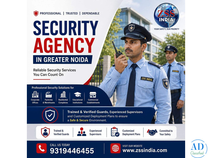 Security Agency in Greater Noida for Reliable Security Services