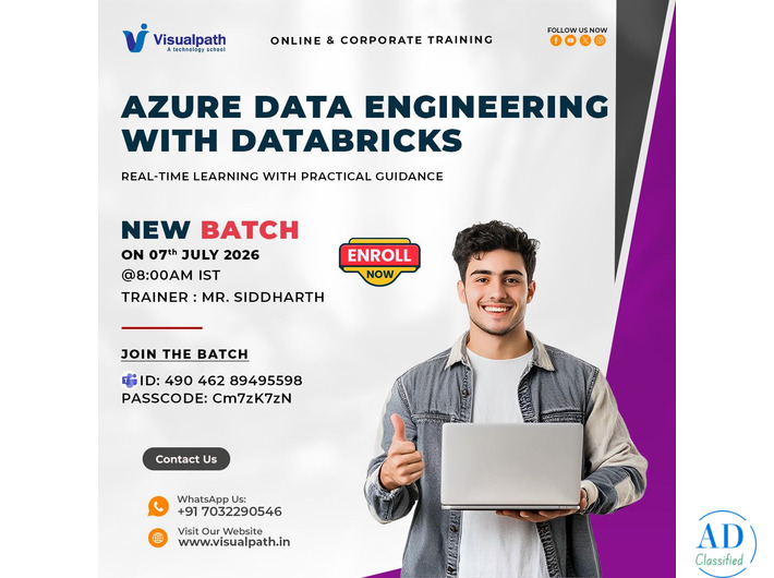 Azure Data Engineering Databricks New Batch Starts
