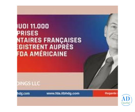 Enregistrement FDA Rejoignez Plus de 11.000 Entreprises Françaises