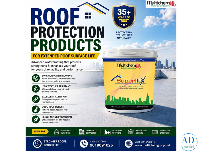 Roof Protection Products for Extended Roof Surface Life