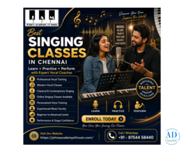 Best Singing Classes in Chennai