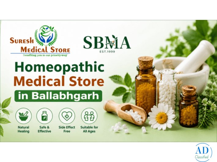 Homeopathic Medical Store  in Ballabhgarh