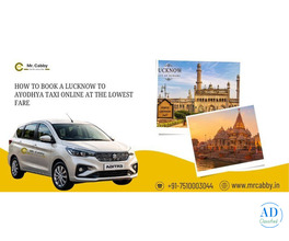 Lucknow to Ayodhya Taxi Service – One Way & Round Trip Cab Booking