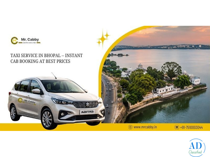 Taxi Service in Bhopal – Instant Cab Booking at Best Prices