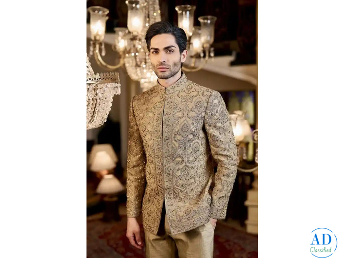 Redefine Formal Fashion with Designer Bandhgala for Men