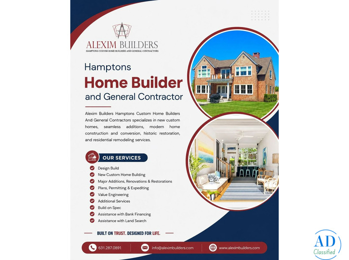 Southampton General Contractors - Alexim Builders