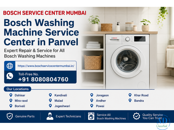 Bosch Washing Machine Service Center in Panvel