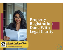 Advocate Anulekha Maity - Buying Property? Verify Before You Register