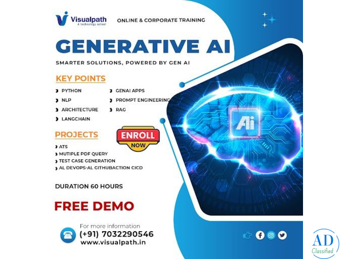 Generative AI Course in Hyderabad with Hands-On Projects