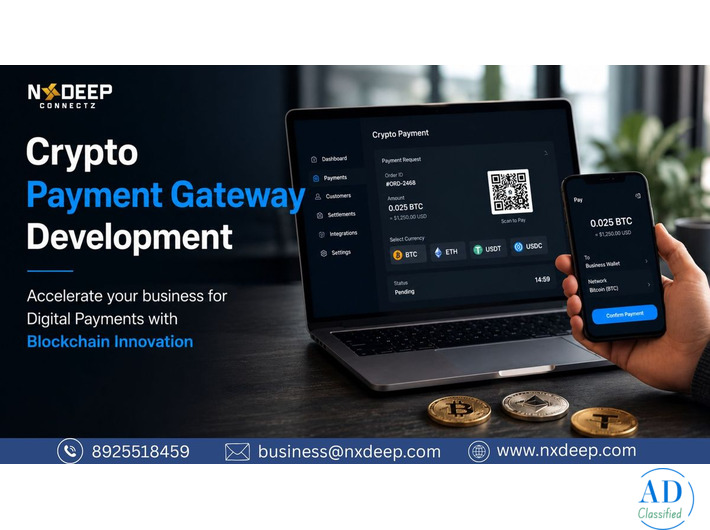 Crypto Payment Gateway Development Services