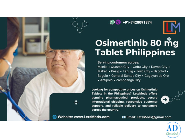 Where To Buy Osimertinib Tablet Online at Lower Cost in Manila Philippines