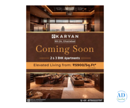 Karyan NH-24 Pre-Launch – Luxury Apartments in Ghaziabad Starting at  .*