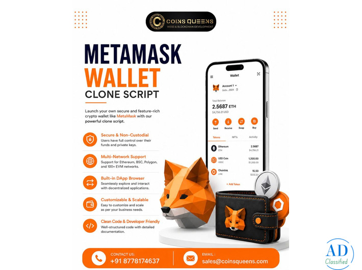 MetaMask Wallet Clone Script for Intelligent Digital Asset Management