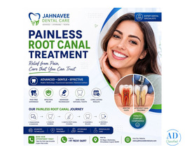 Painless root canal treatment Ahmedabad | Jahnavee Dental