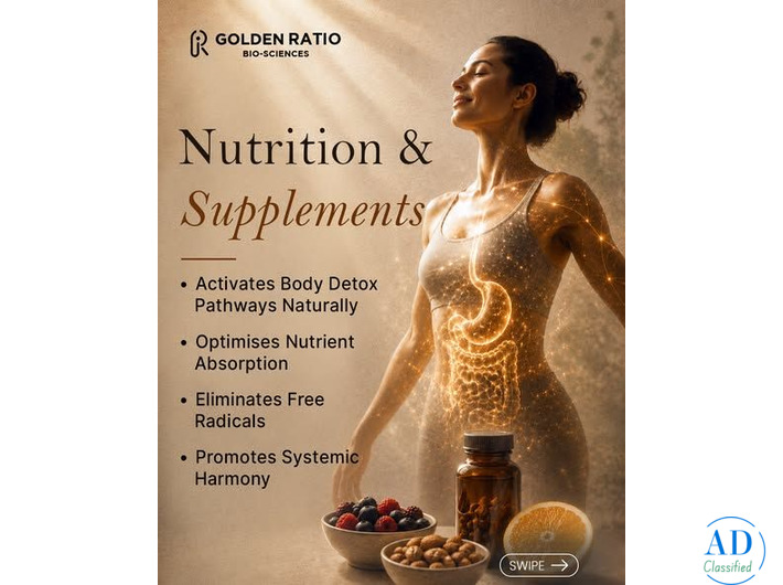 About Golden Ratio Biosciences | Supplements and Nutraceuticals