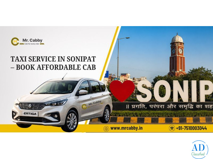 One-Way & Round Trip Taxi Service in Sonipat