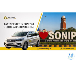 One-Way & Round Trip Taxi Service in Sonipat