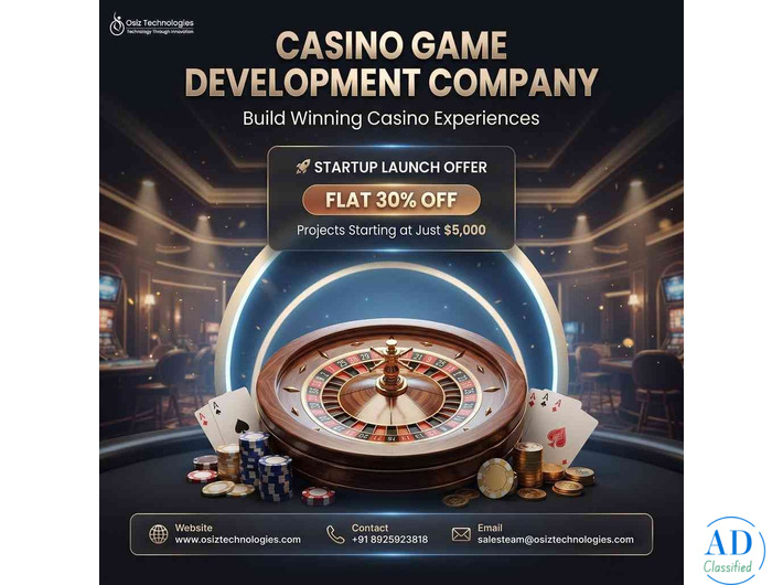 Planning a Casino Game Launch Without Breaking the Budget? Get Flat 30% OFF