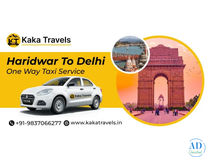 Haridwar To Delhi One Way Taxi Service