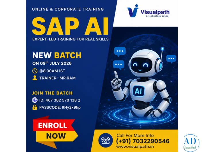 Join the SAP AI Online Training New Batch on July 9th!