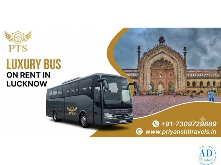 Book Luxury Bus on Rent in Lucknow for Every Occasion