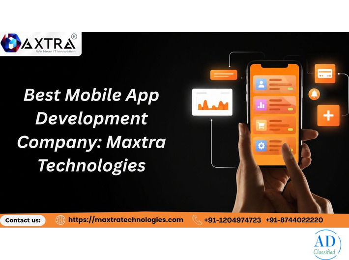 Build High-Performance Mobile Apps with Maxtra Technologies