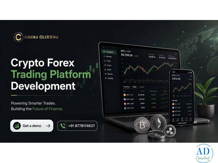 Crypto Forex Trading Platform Development for Smart Financial Innovation