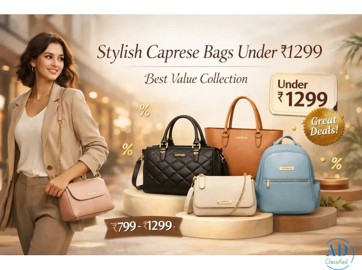 Caprese Bags Discount: Save Big on Slings, Wallets & Backpacks