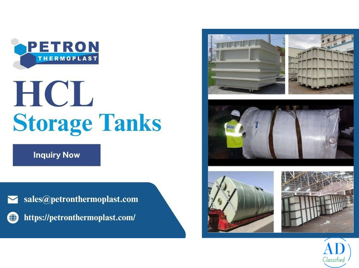 Buy High Performance HCL Storage Tanks Online
