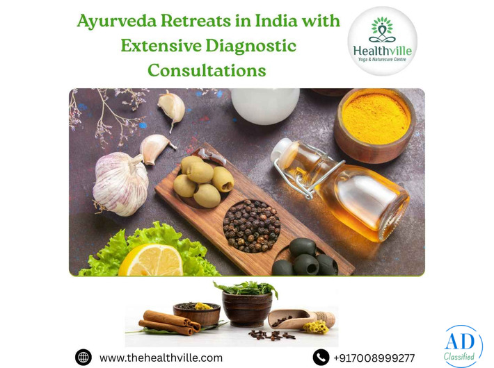 Ayurveda Retreats in India with Extensive Diagnostic Consultations