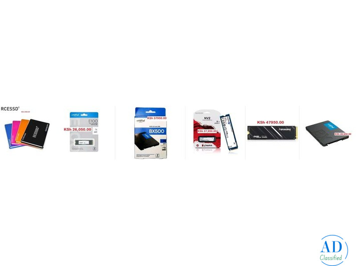 Brand new solid state drives i