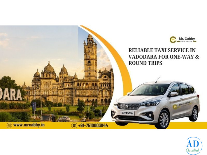 Taxi Service in Vadodara – Quick Pickup & Best Rates