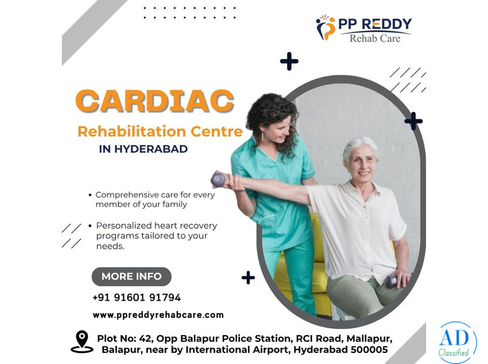 Cardiac Rehabilitation Centre in Hyderabad | PP Reddy Rehab Care