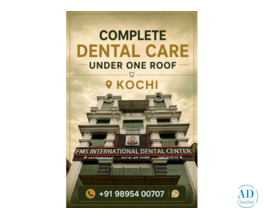 Best Dental Clinic in Kochi For Complete Dental Care Under One Roof