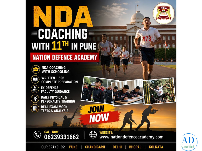 How to start NDA Preparation in Class 11 in Pune