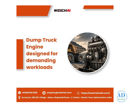 Heavy-Duty Dump Truck Engines Designed for Tough Environments