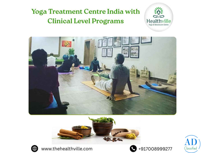 Yoga Treatment Centre India with Clinical Level Programs
