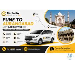 Pune to Aurangabad Cab Fare Starts from Rs. 12/Km - Mr. Cabby