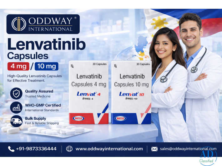 Lenvatinib Price Philippines for Bulk Pharma Supply - Oddway