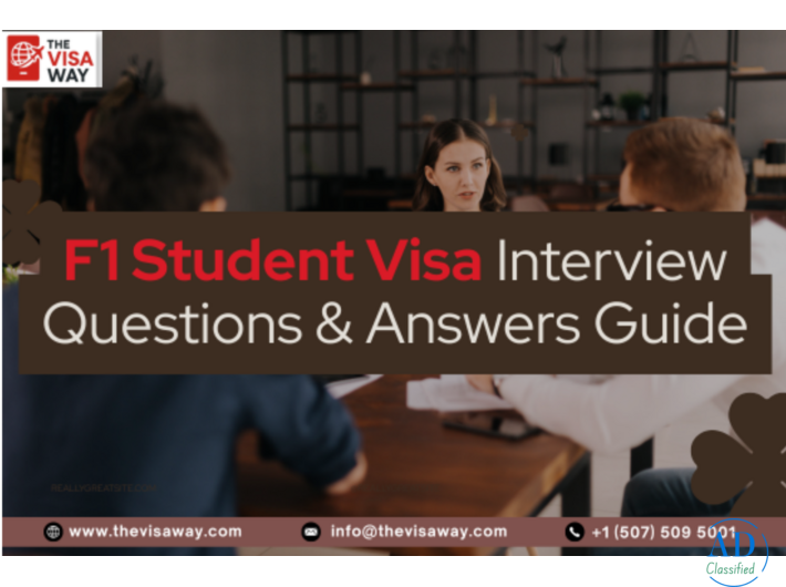 F1 Student Visa Guide – Interview Questions & Preparation Tips